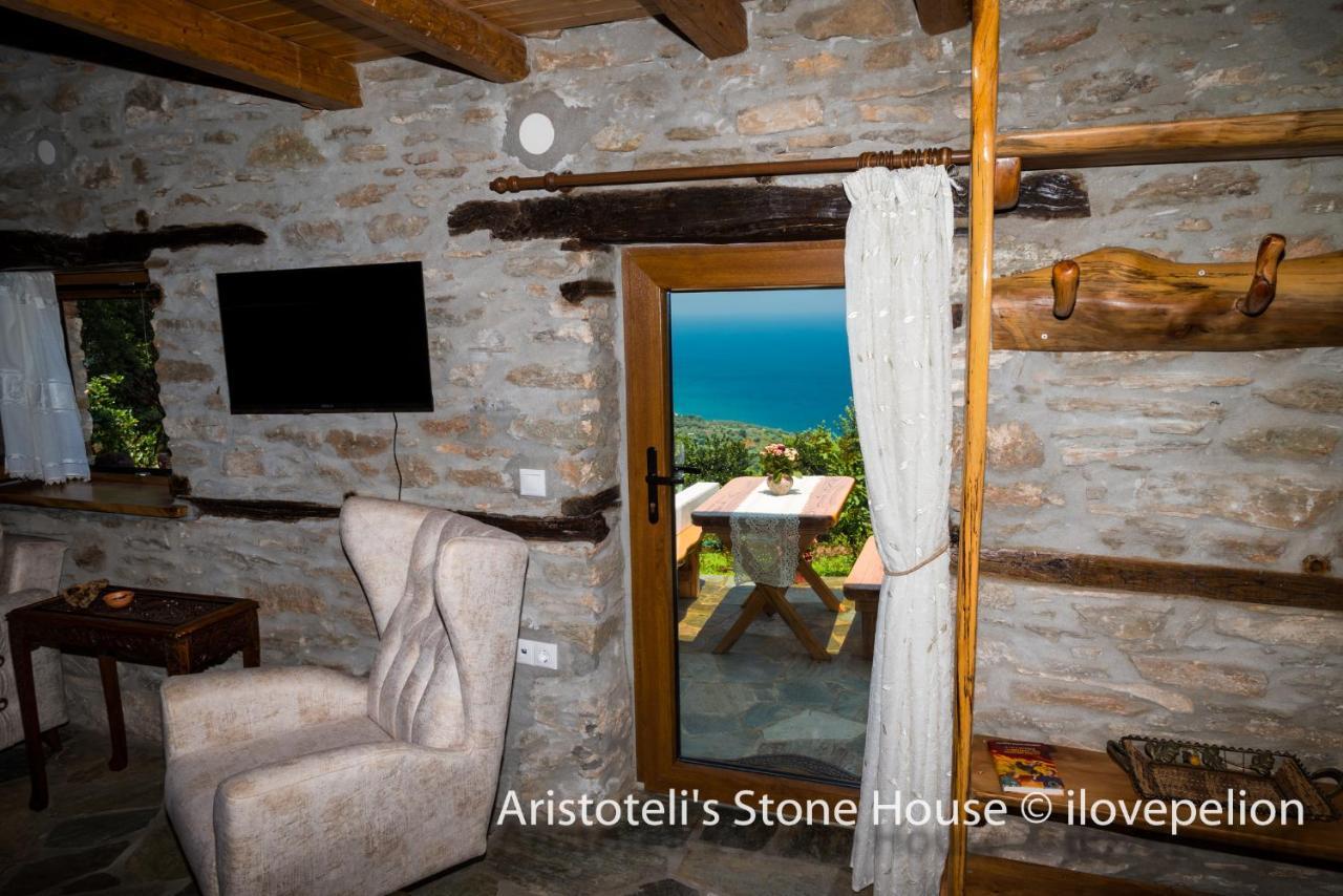 Aristoteli'S Stone House Makrirrákhi Exterior photo