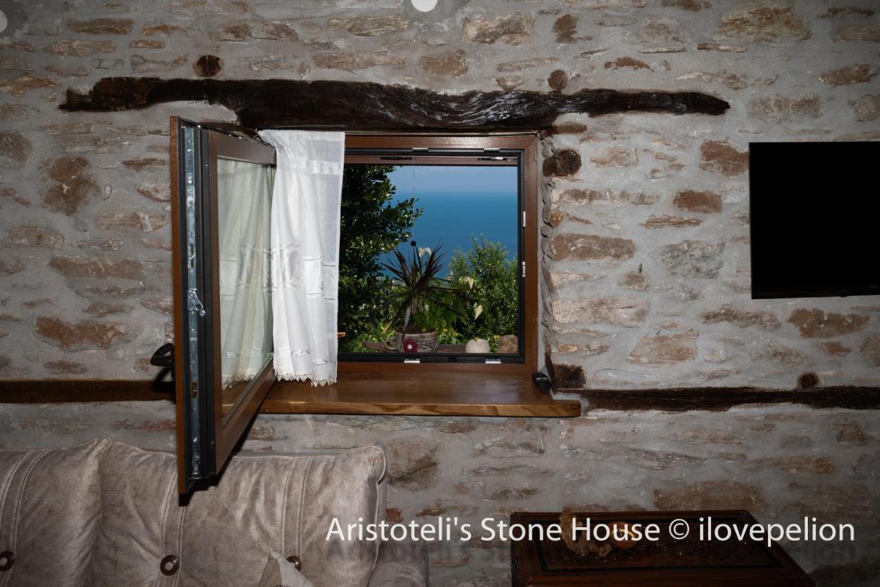 Aristoteli'S Stone House Makrirrákhi Exterior photo