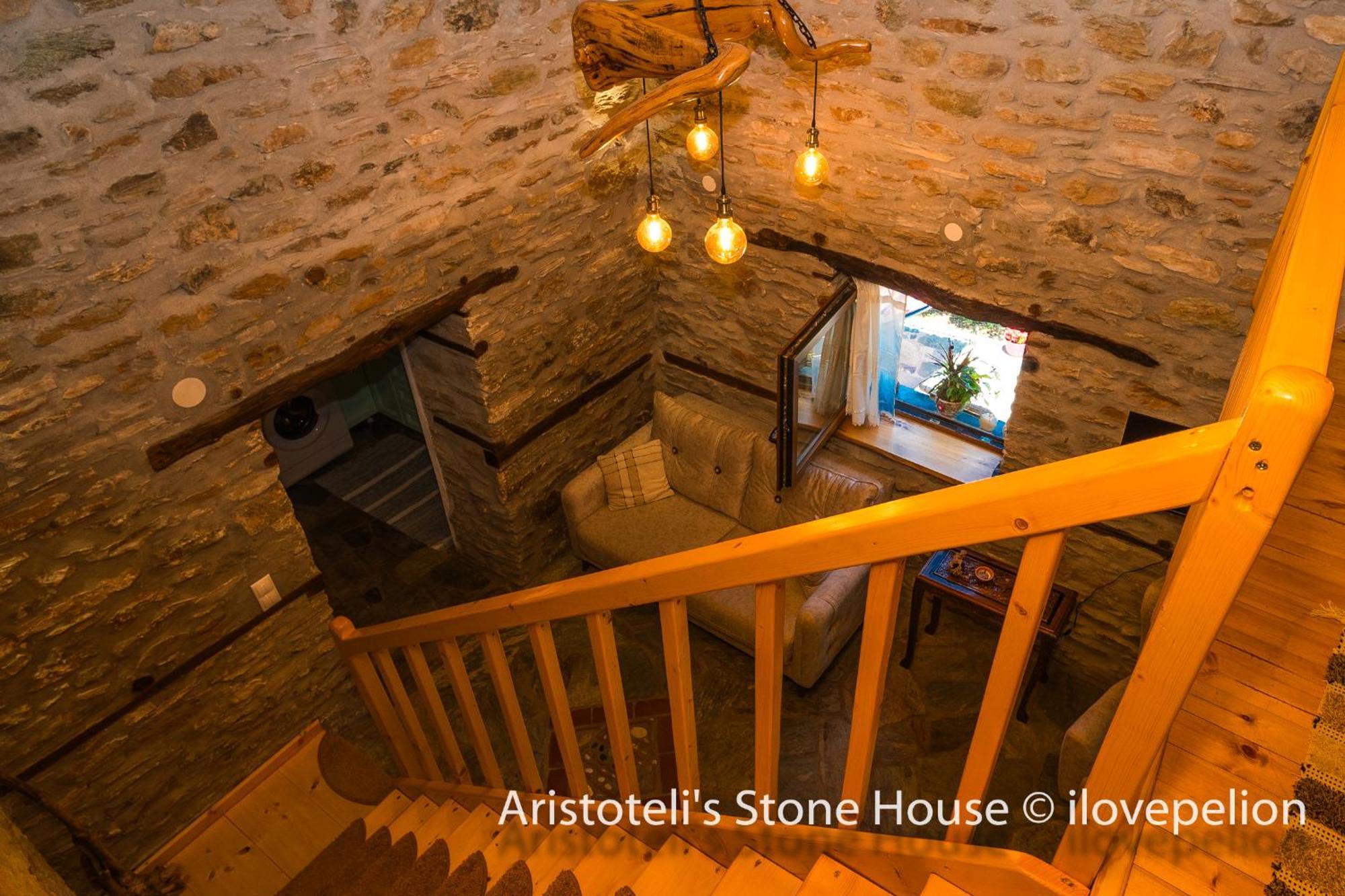 Aristoteli'S Stone House Makrirrákhi Exterior photo