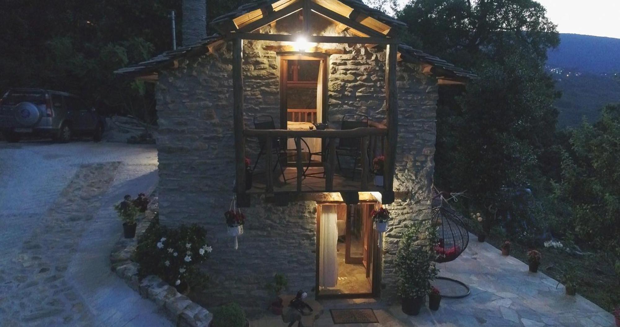 Aristoteli'S Stone House Makrirrákhi Exterior photo