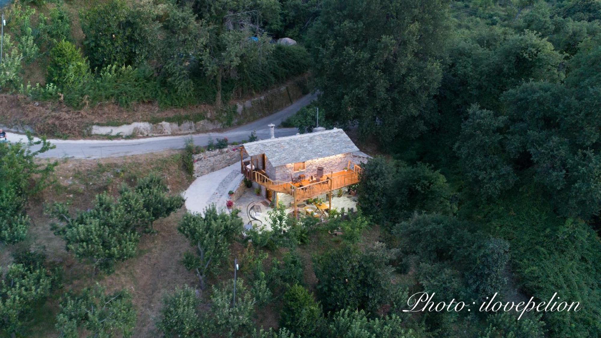 Aristoteli'S Stone House Makrirrákhi Exterior photo